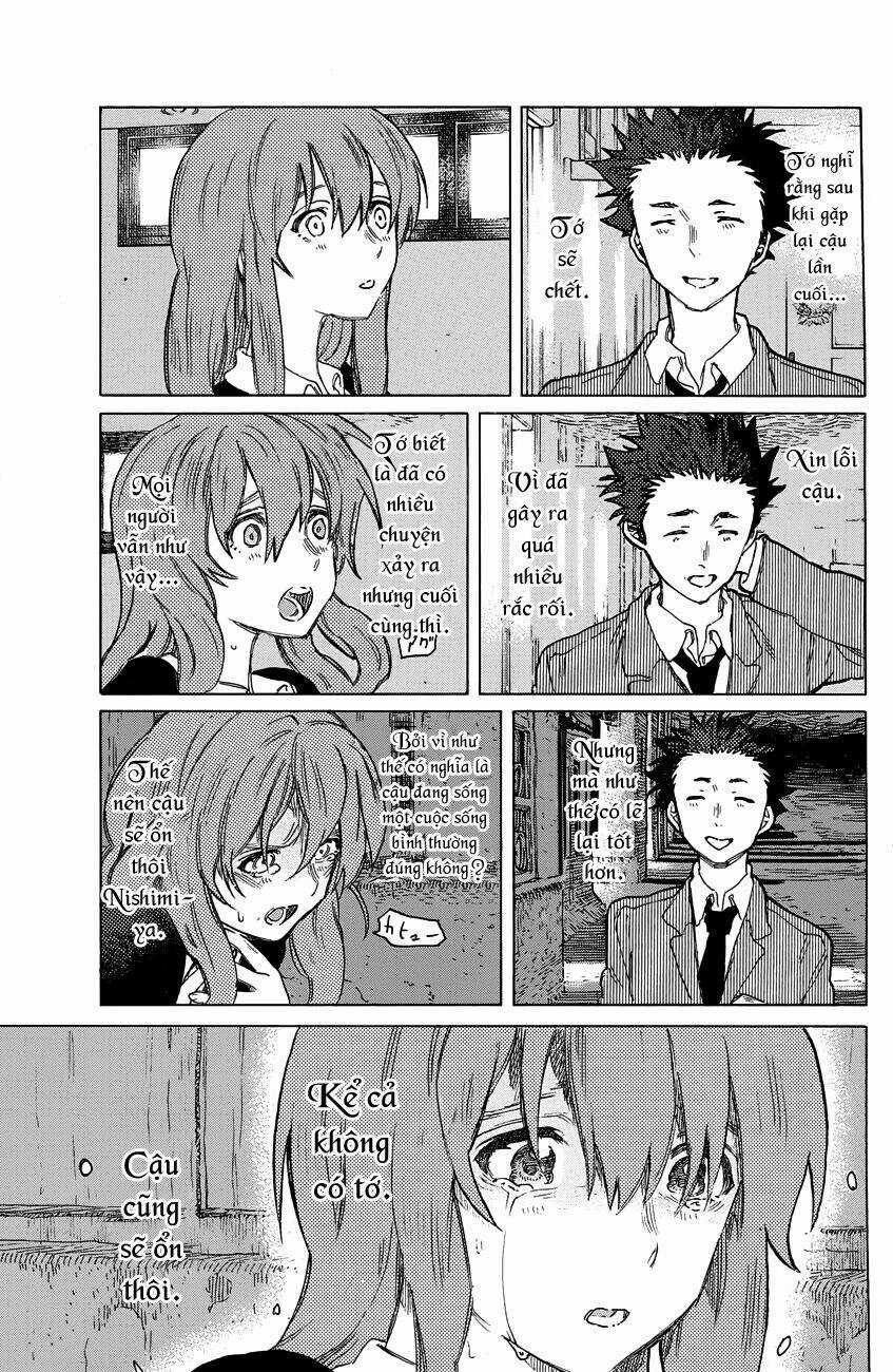 Koe No Katachi Chapter 51 trang 15