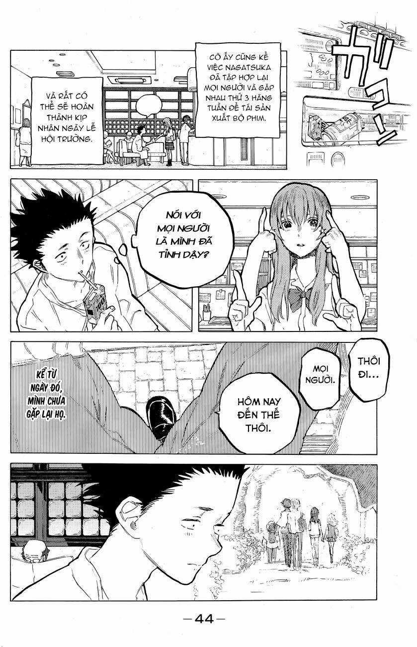 Koe No Katachi Chapter 55 trang 4