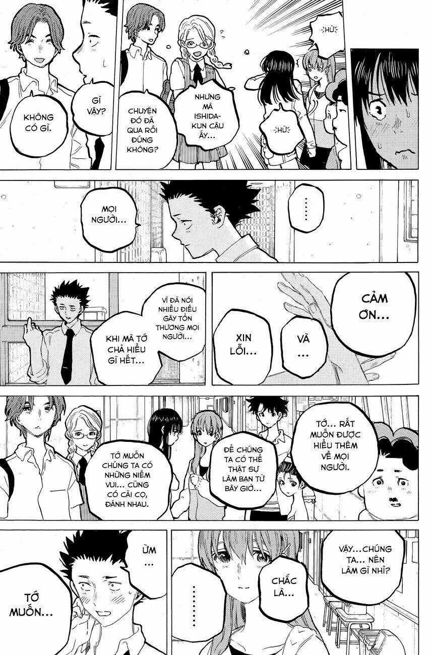 Koe No Katachi Chapter 57 trang 13