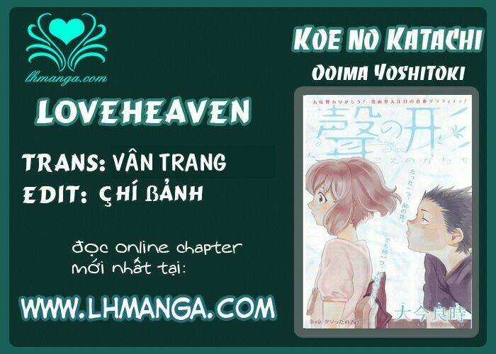 Koe No Katachi Chapter 58 trang 17