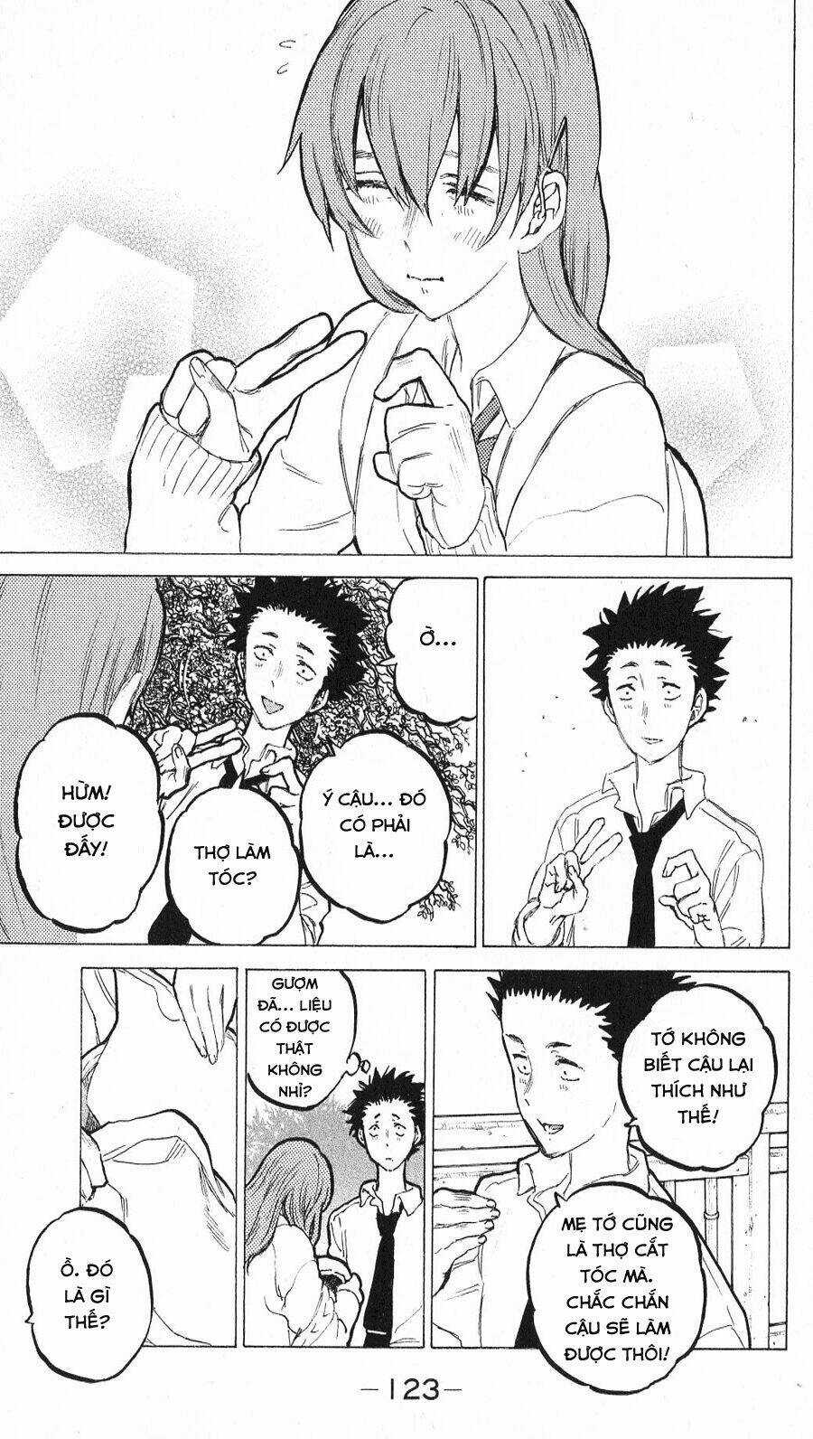 Koe No Katachi Chapter 59 trang 8