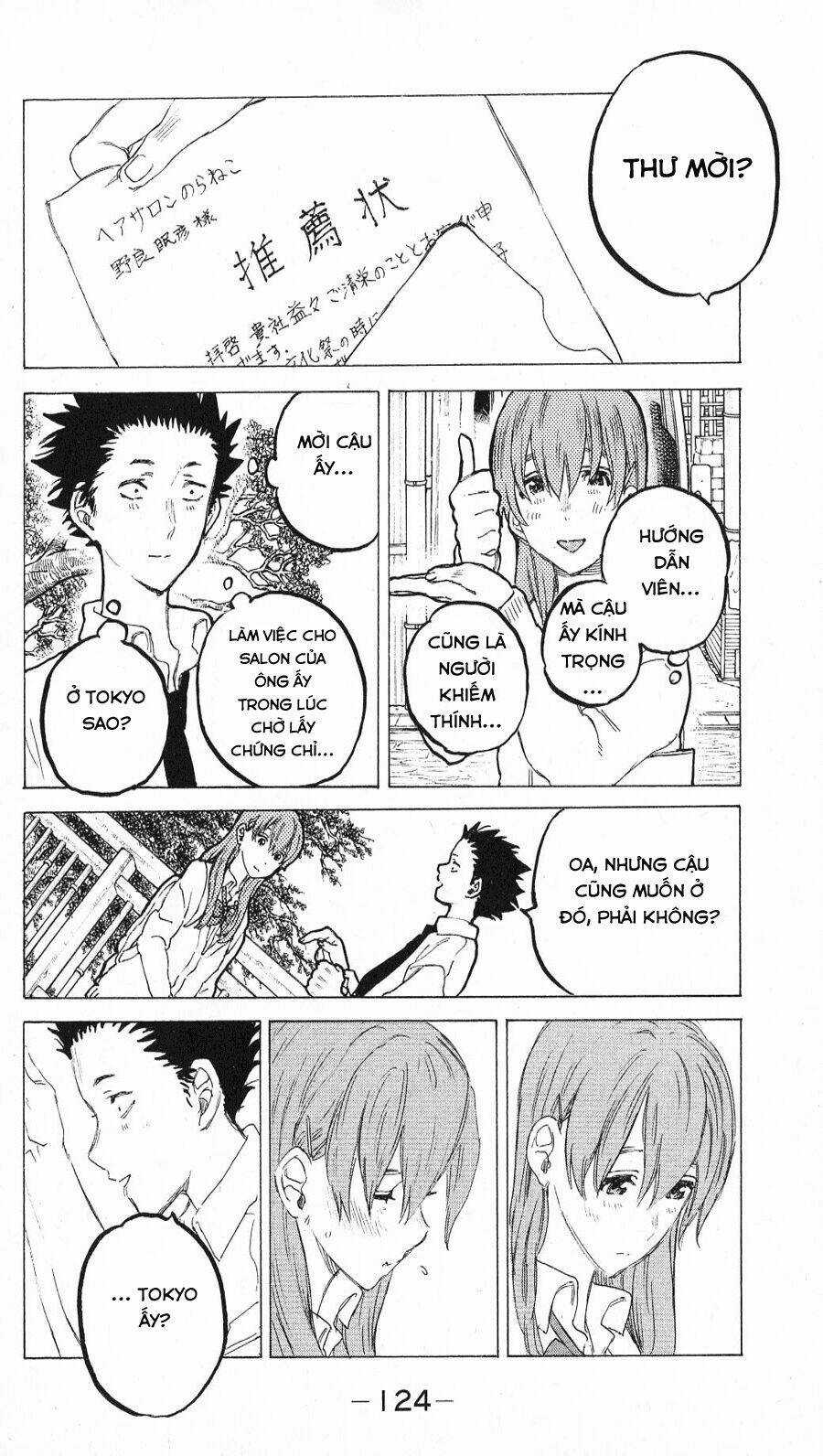 Koe No Katachi Chapter 59 trang 9