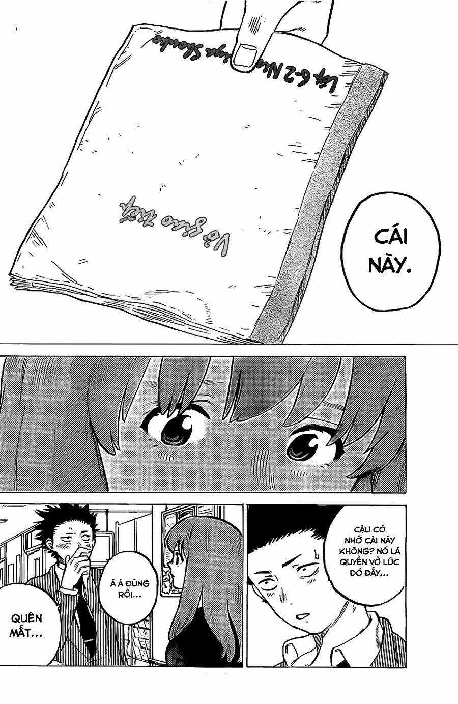 Koe No Katachi Chapter 6 trang 8