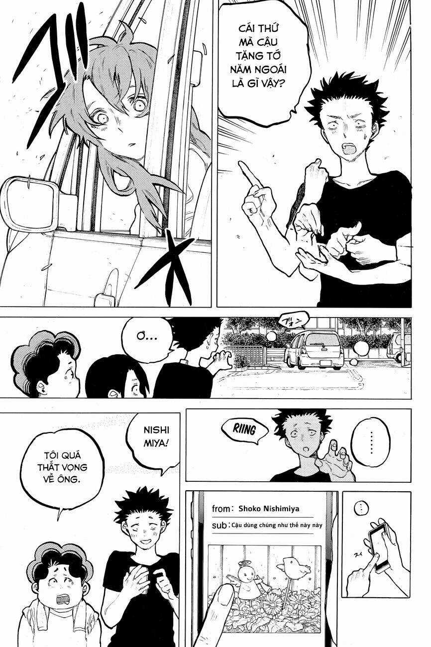 Koe No Katachi Chapter 61 trang 17