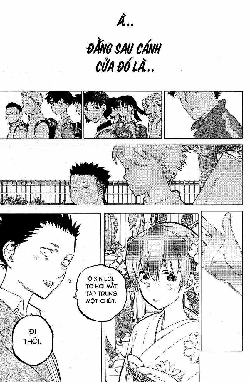 Koe No Katachi Chapter 62 trang 16