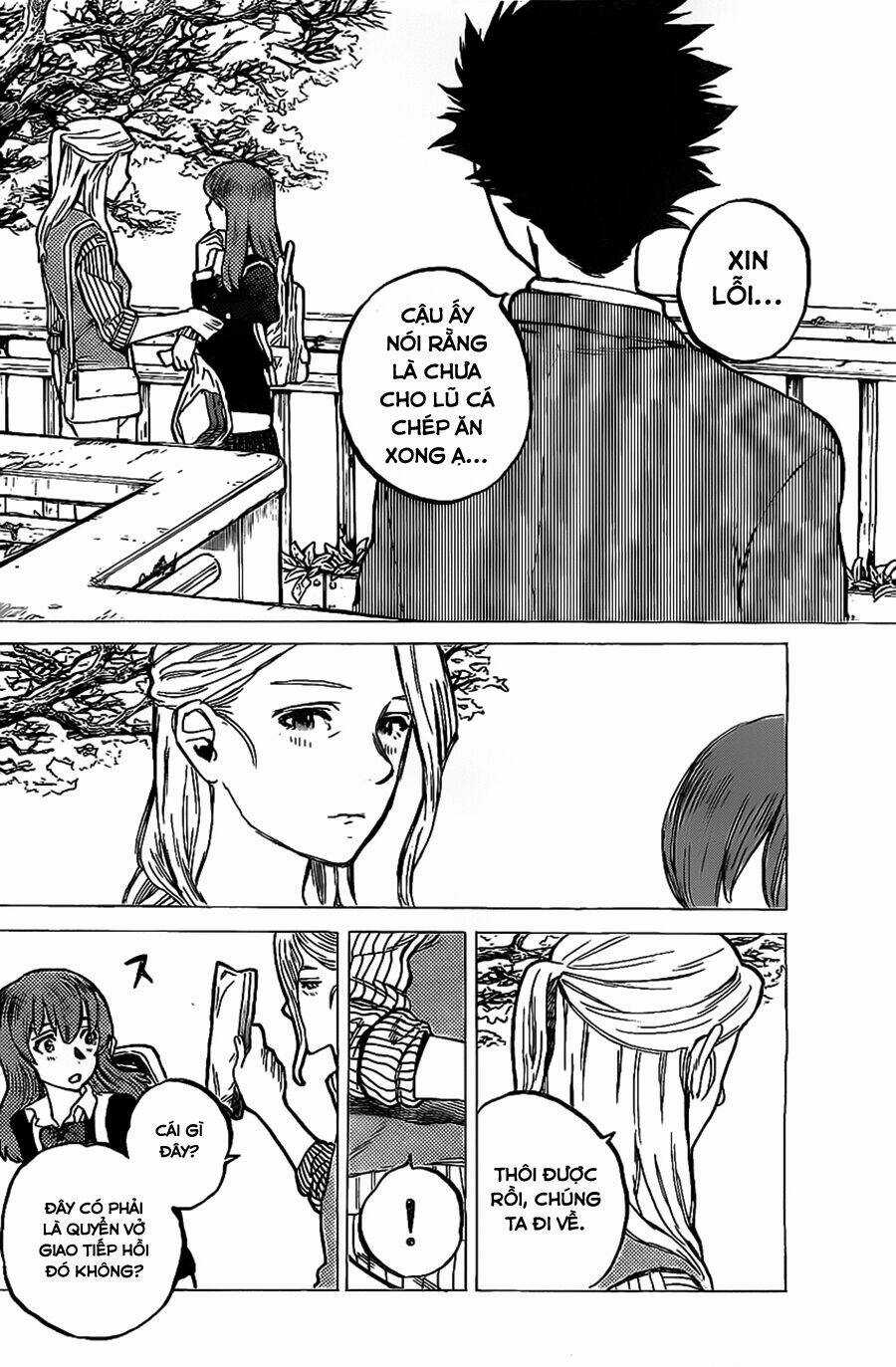 Koe No Katachi Chapter 7 trang 9