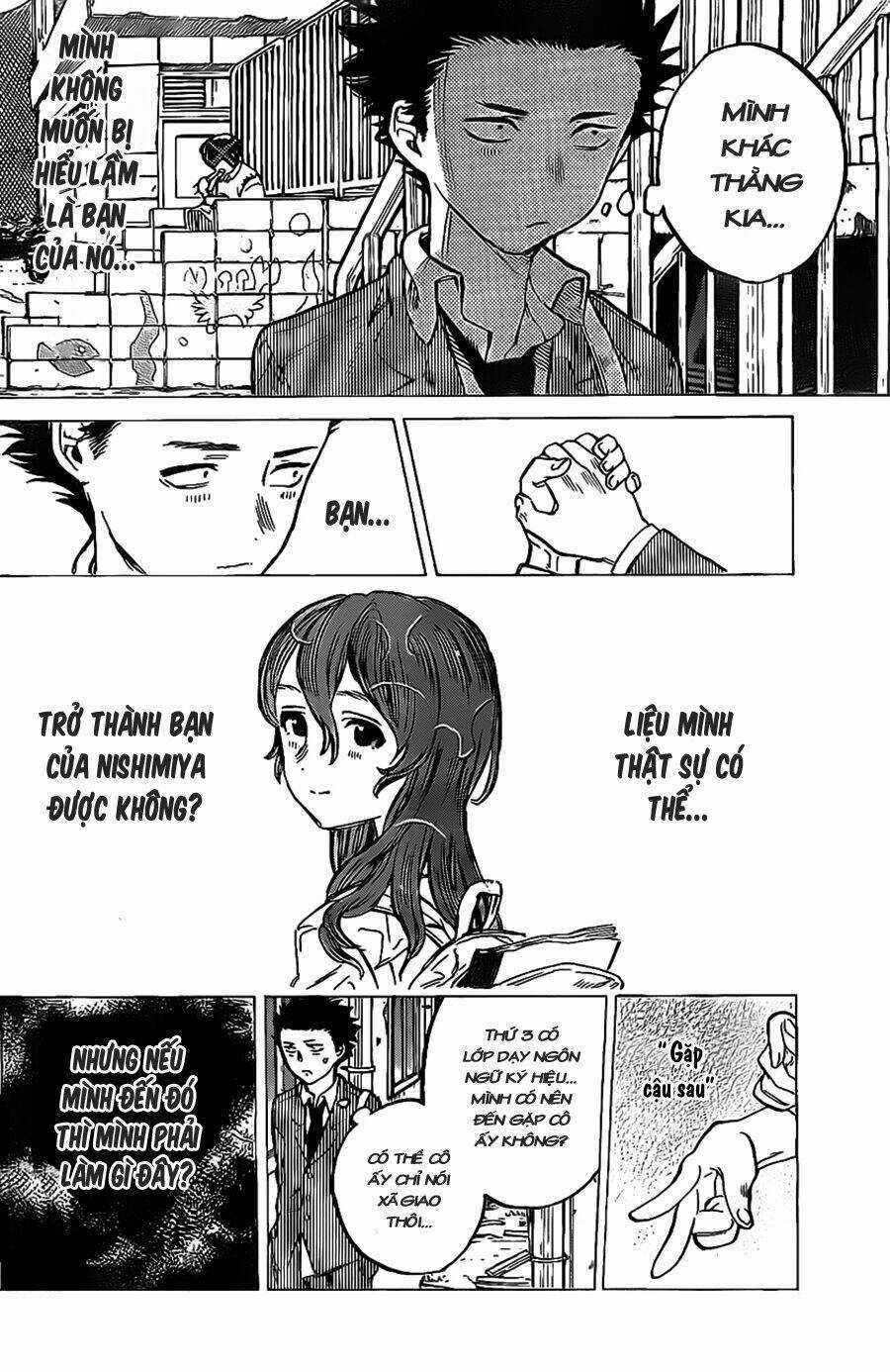 Koe No Katachi Chapter 8 trang 4