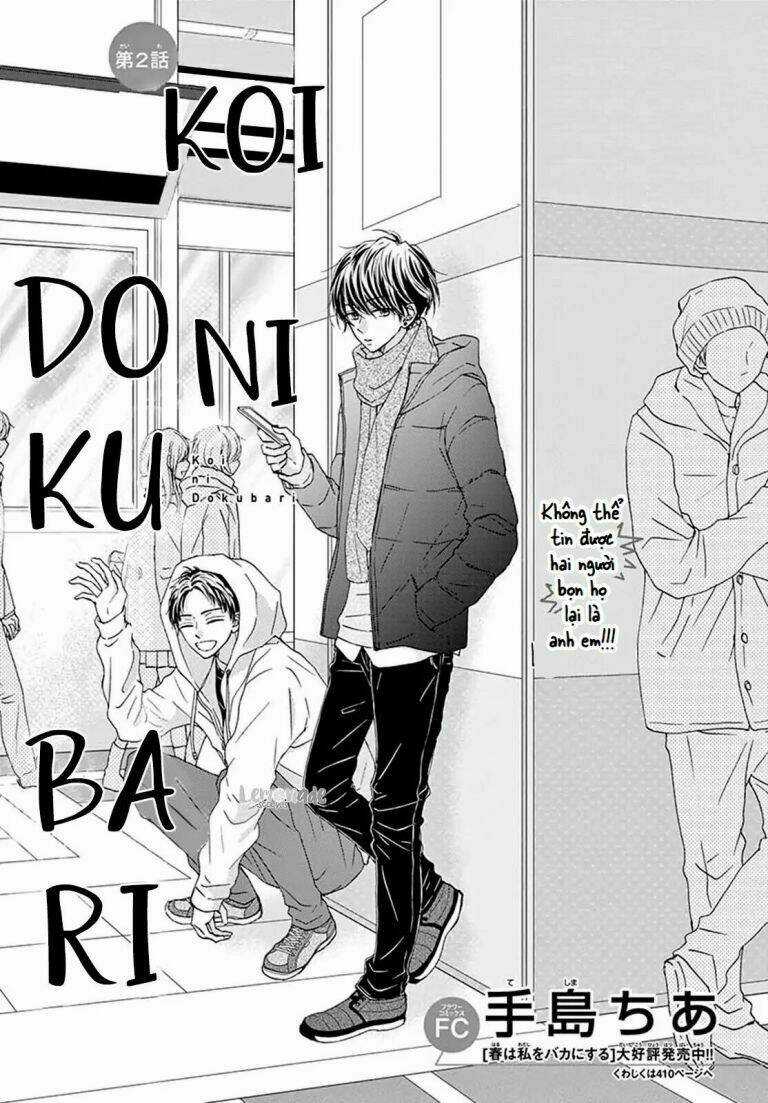 Koi Ni Dokubari Chapter 2 trang 2