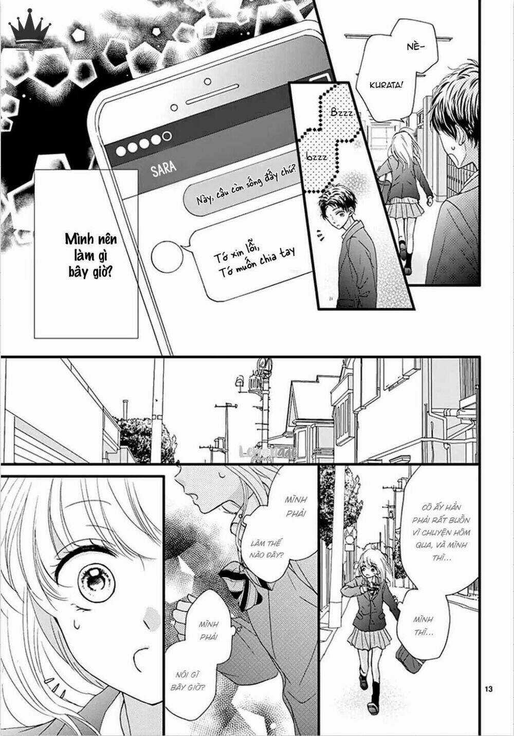 Koi Ni Dokubari Chapter 3 trang 13