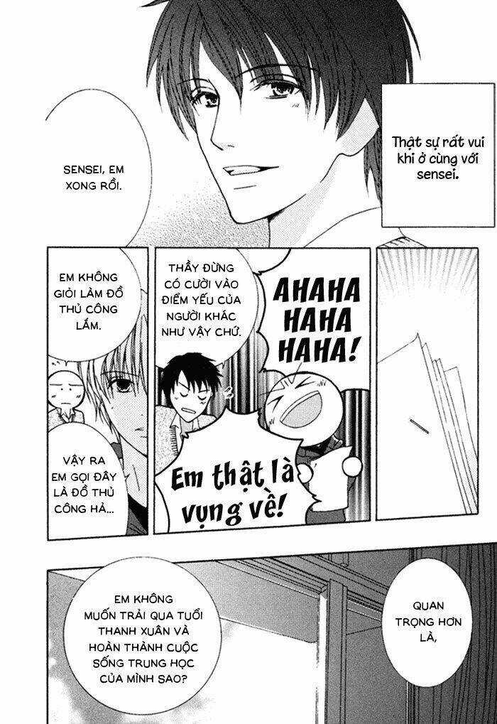 Koi O Kataranai Kuchibiru Chapter 3 trang 10