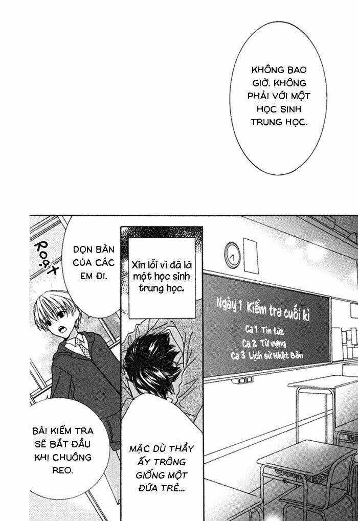 Koi O Kataranai Kuchibiru Chapter 3 trang 20