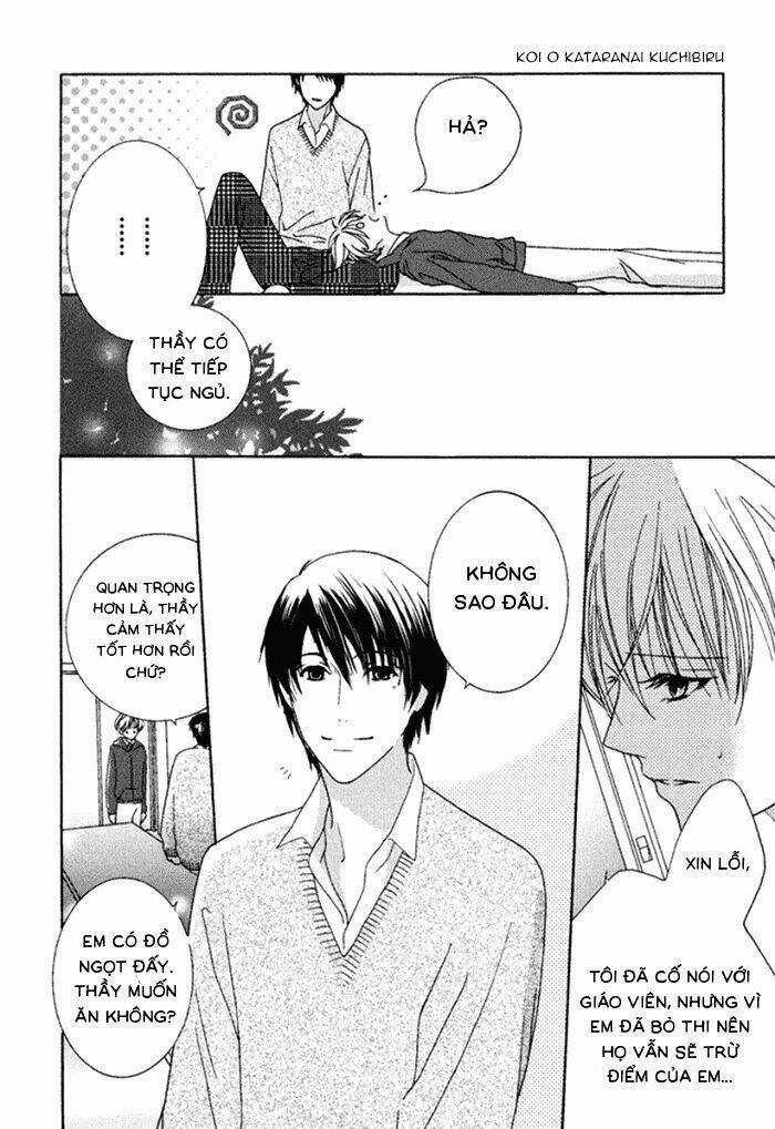 Koi O Kataranai Kuchibiru Chapter 3 trang 30