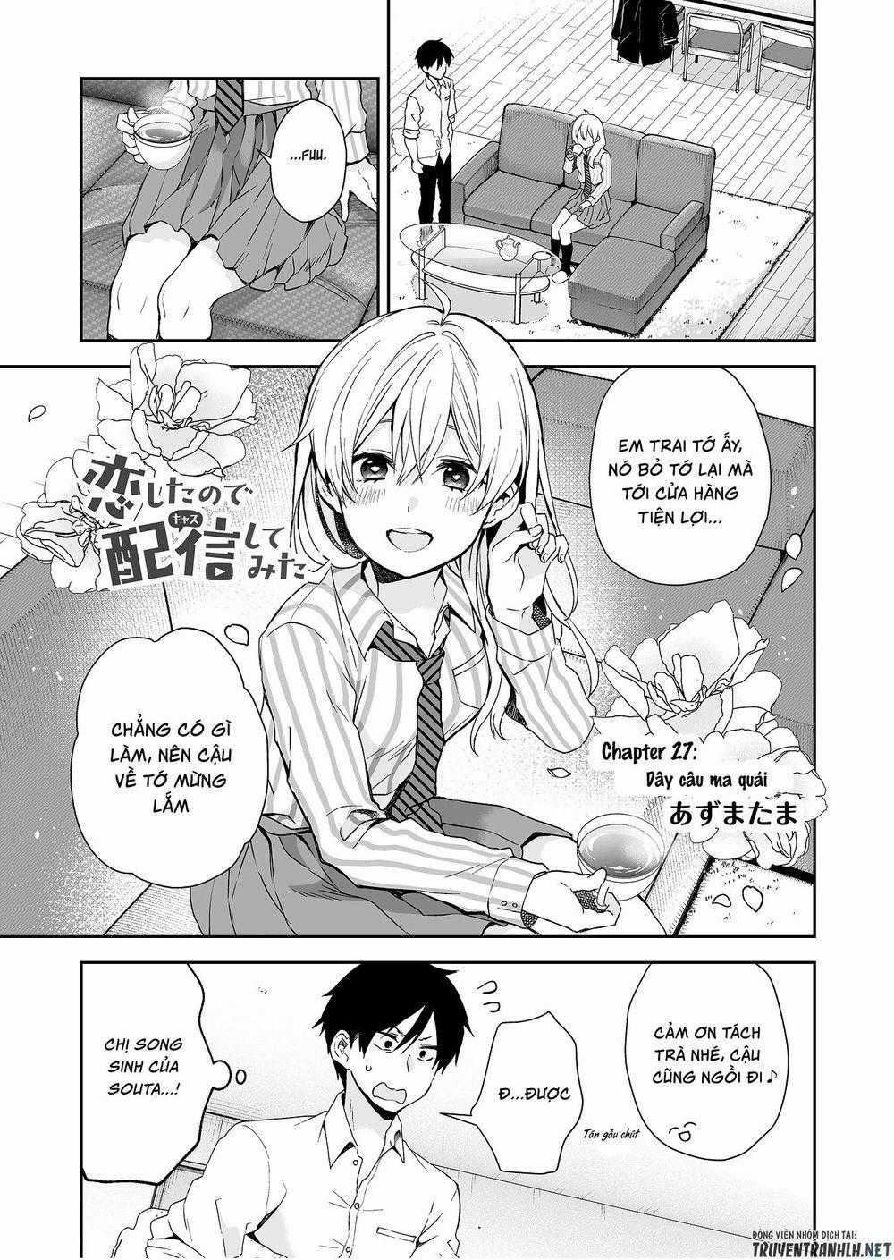 Koi Shita No De, Haishin Shite Mita Chapter 27 trang 1