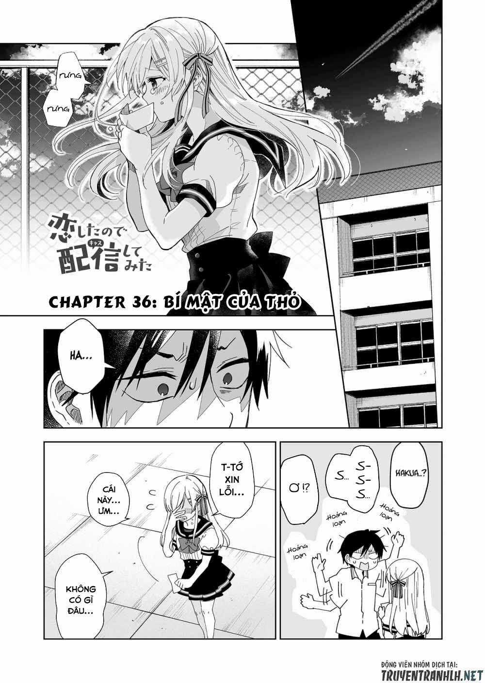 Koi Shita No De, Haishin Shite Mita Chapter 36 trang 0
