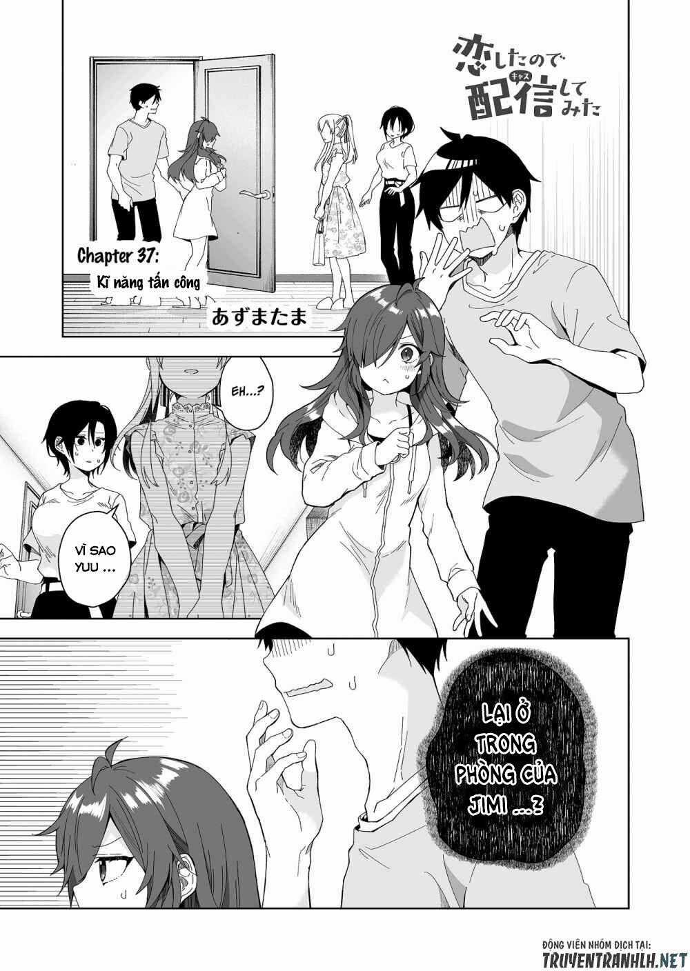 Koi Shita No De, Haishin Shite Mita Chapter 37 trang 1