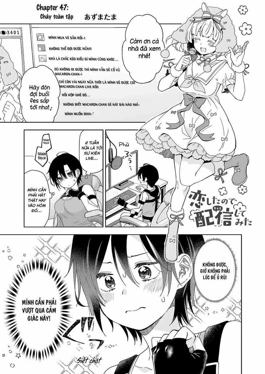 Koi Shita No De, Haishin Shite Mita Chapter 47 trang 1