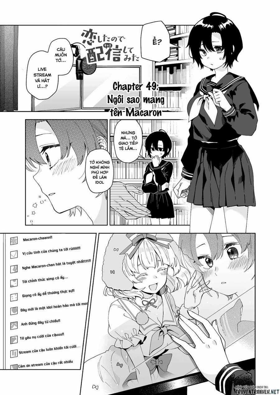 Koi Shita No De, Haishin Shite Mita Chapter 49 trang 1
