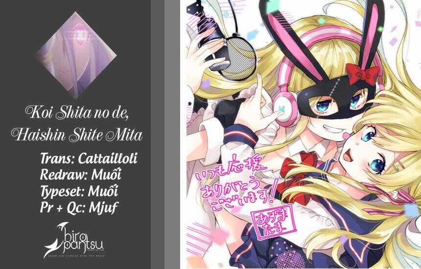 Koi Shita No De, Haishin Shite Mita Chapter 51 trang 0