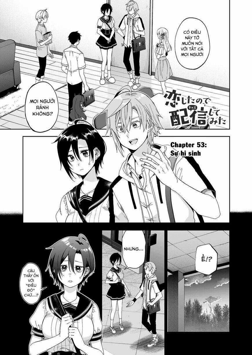 Koi Shita No De, Haishin Shite Mita Chapter 53 trang 0