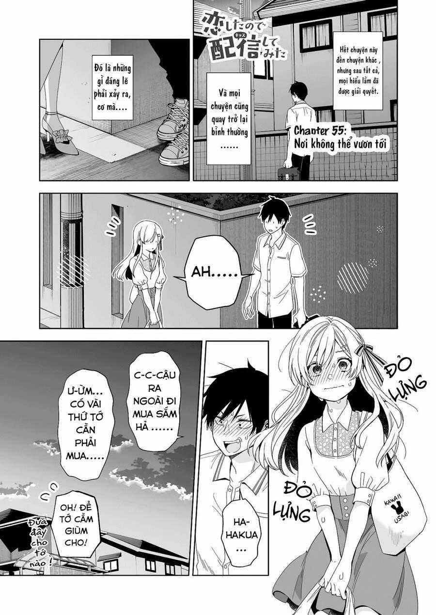 Koi Shita No De, Haishin Shite Mita Chapter 55 trang 0