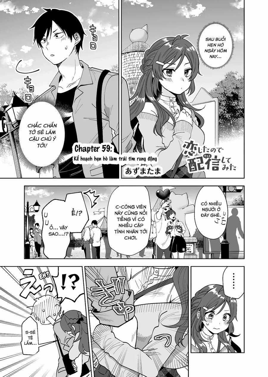 Koi Shita No De, Haishin Shite Mita Chapter 59 trang 0