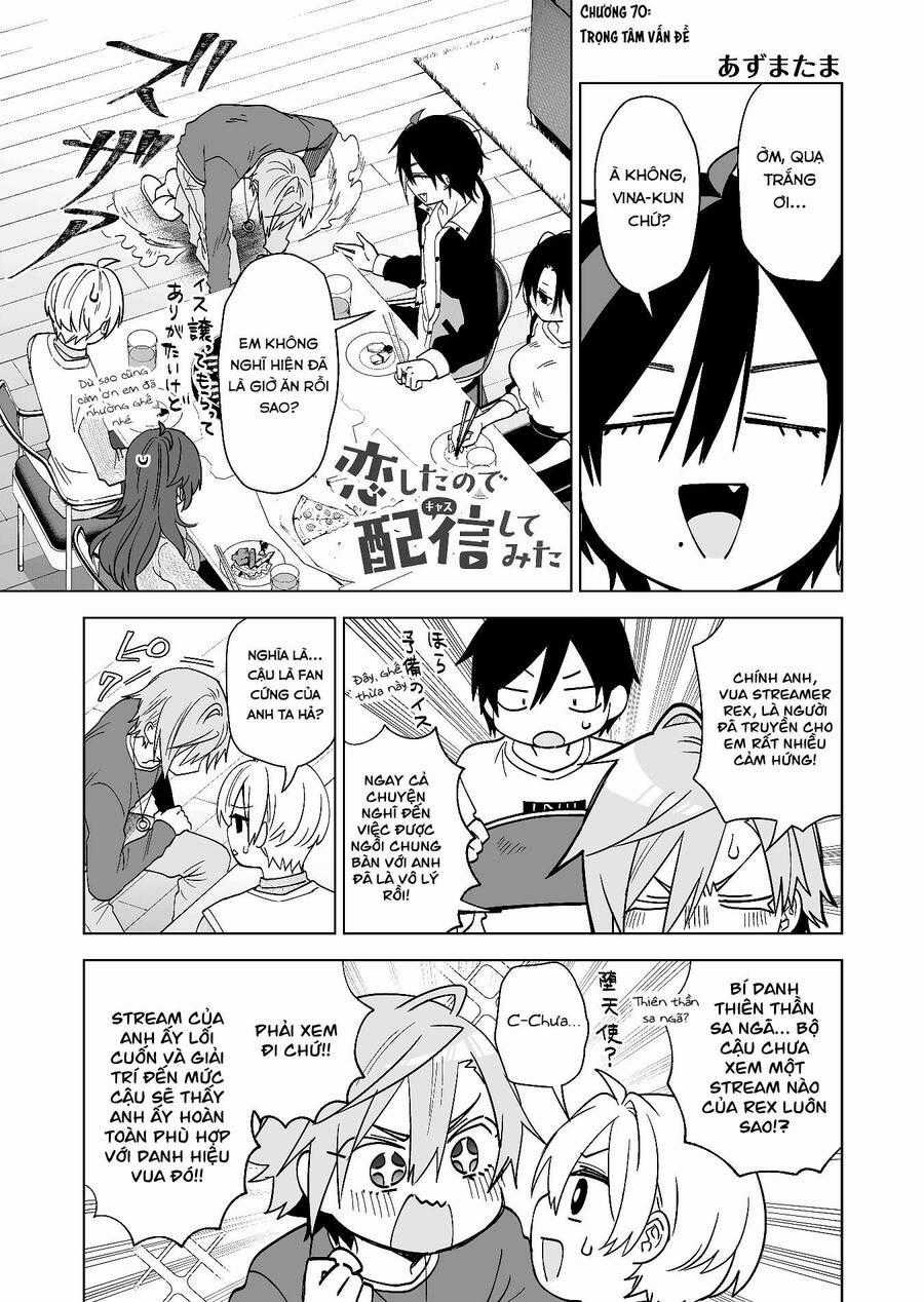 Koi Shita No De, Haishin Shite Mita Chapter 70 trang 1