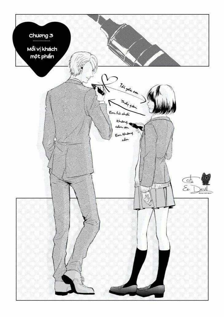 Koi To Yobu Ni Wa Kimochi-Warui Chapter 3 trang 1