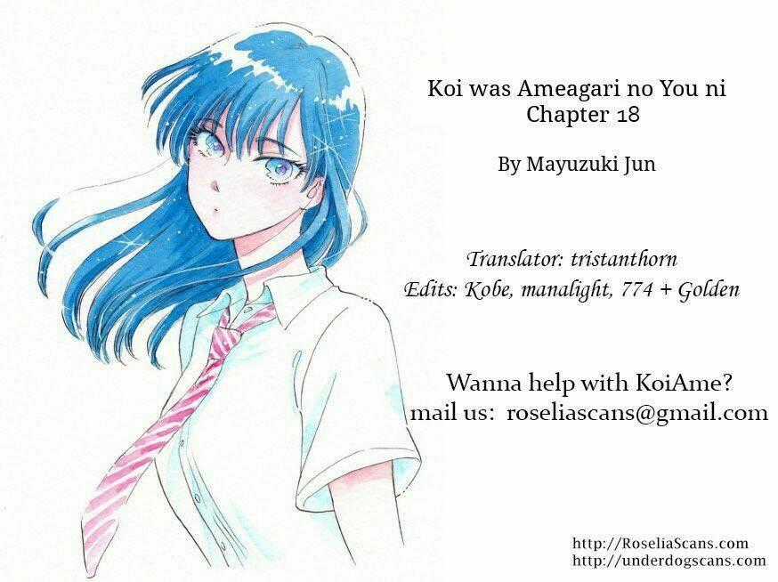 Koi Wa Ameagari No You Ni Chapter 18 trang 20