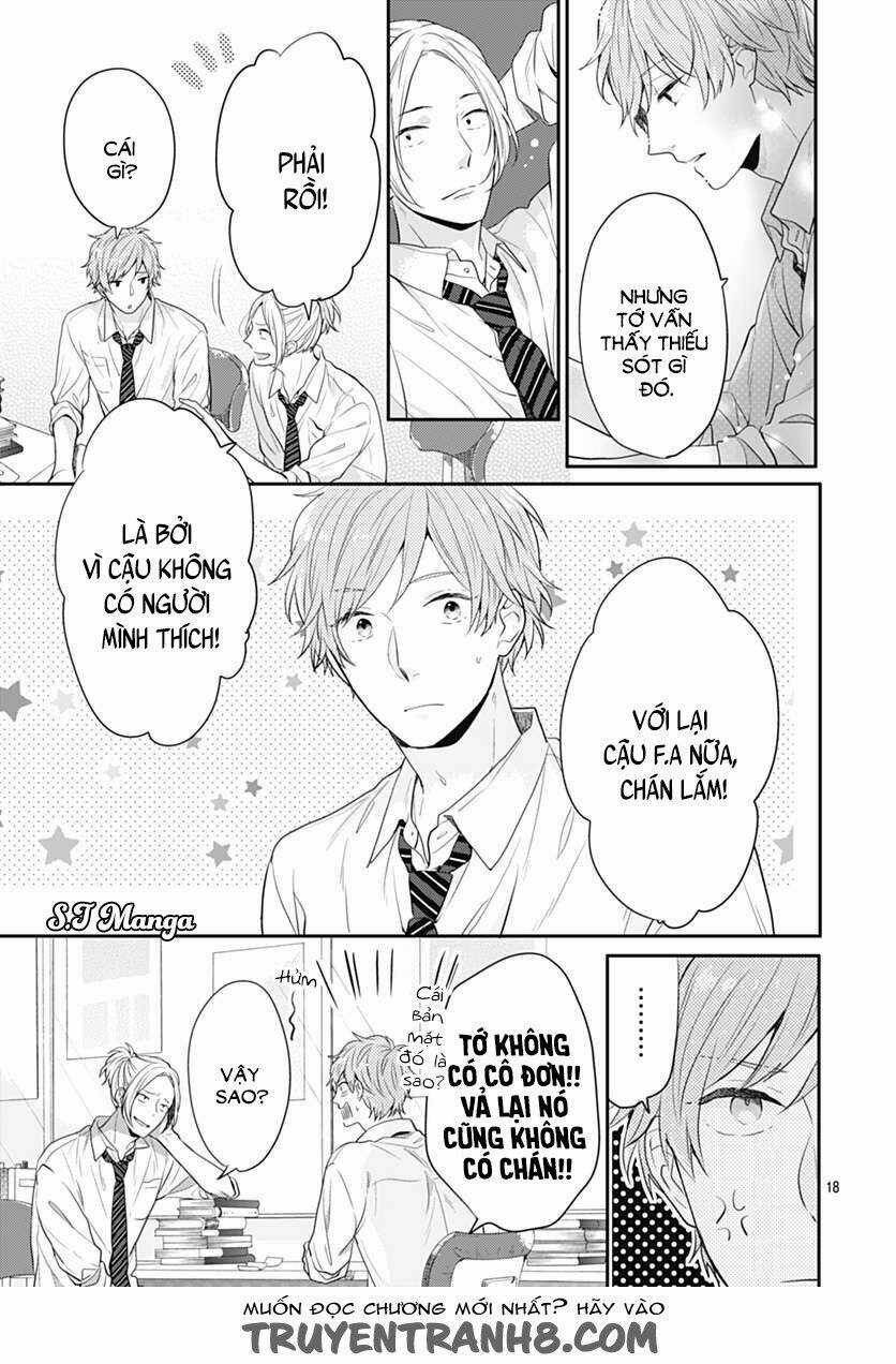 Koi Wo Shiranai Bokutachi Wa Chapter 1 trang 18