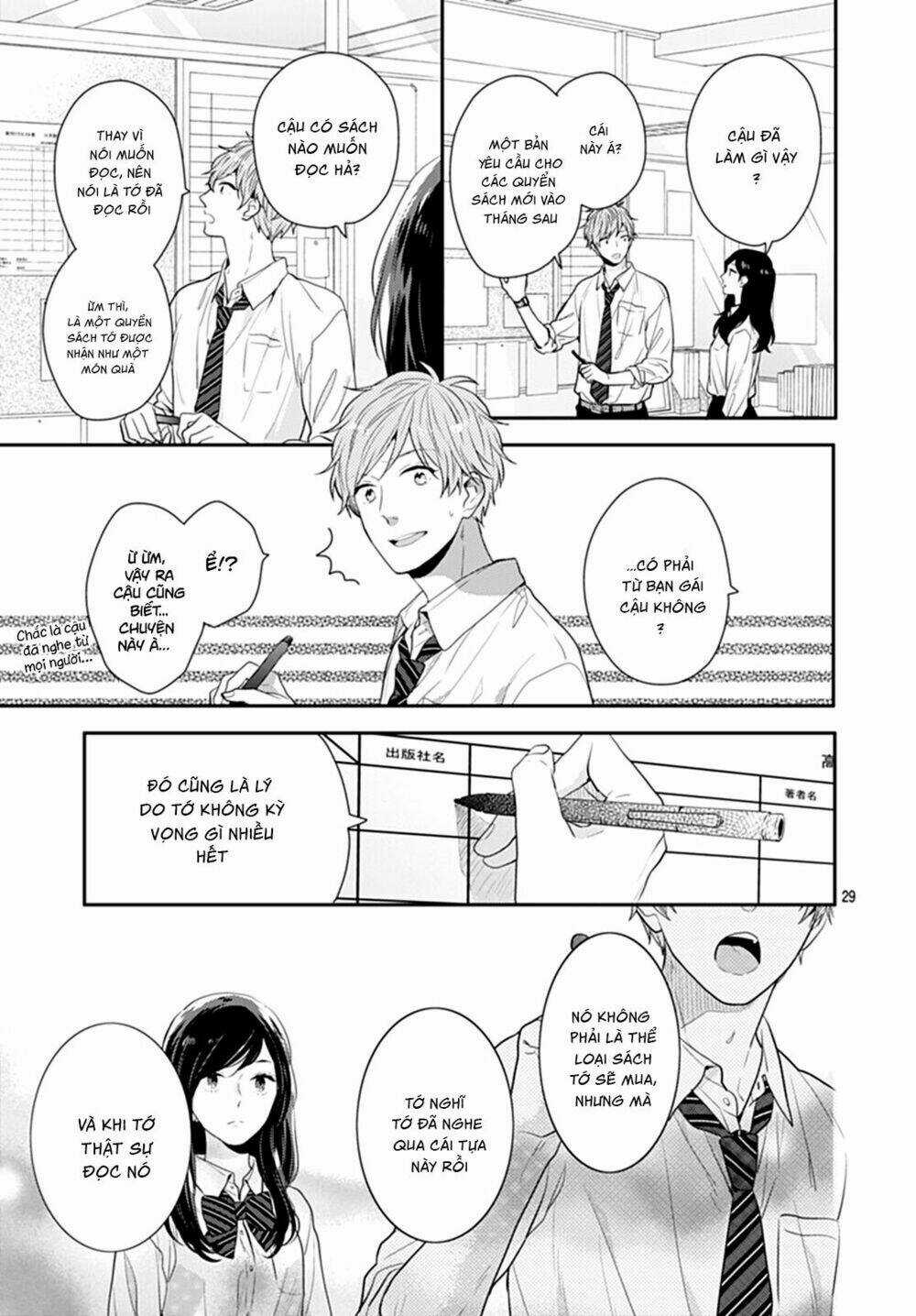 Koi Wo Shiranai Bokutachi Wa Chapter 10 trang 31