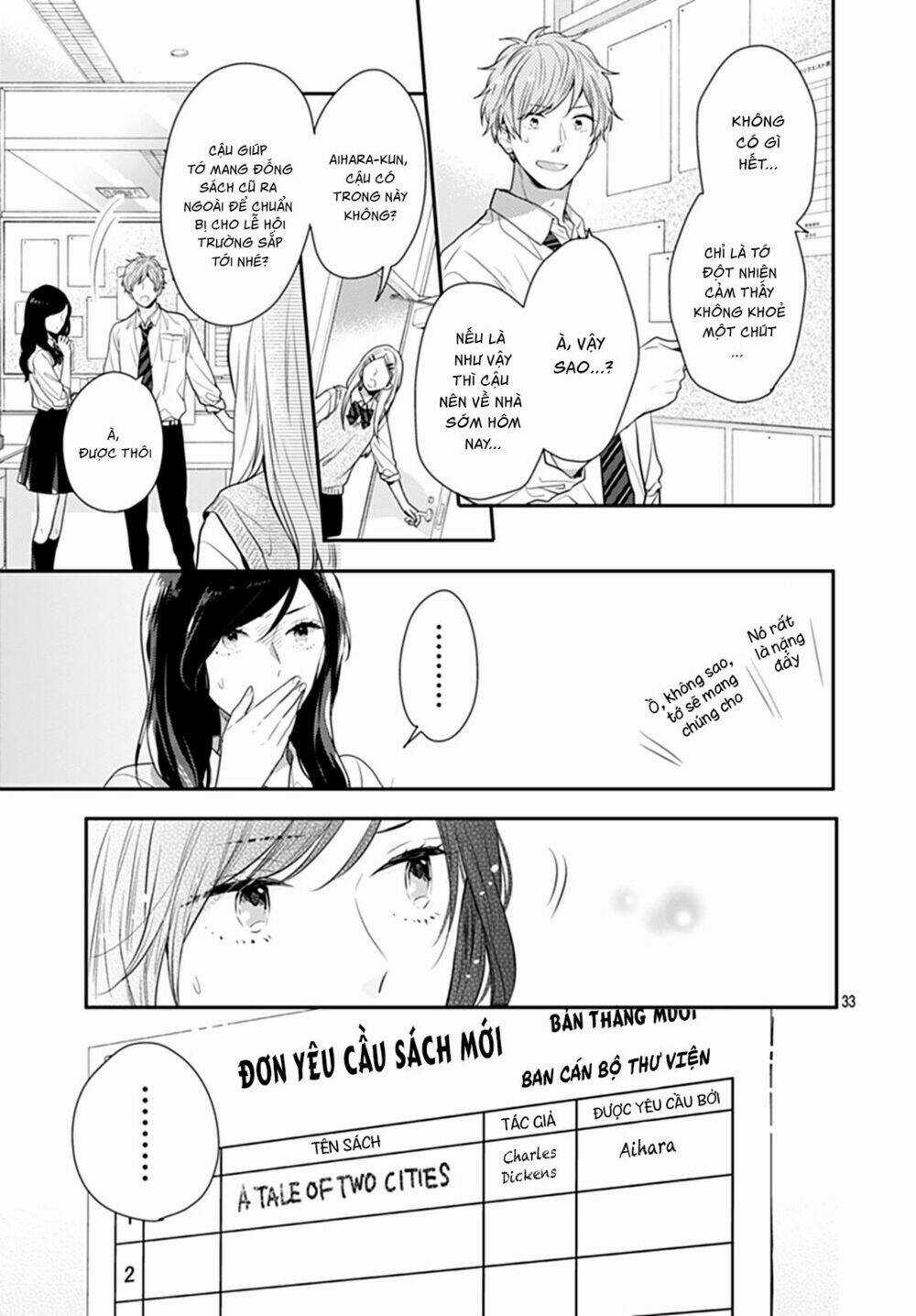 Koi Wo Shiranai Bokutachi Wa Chapter 10 trang 35