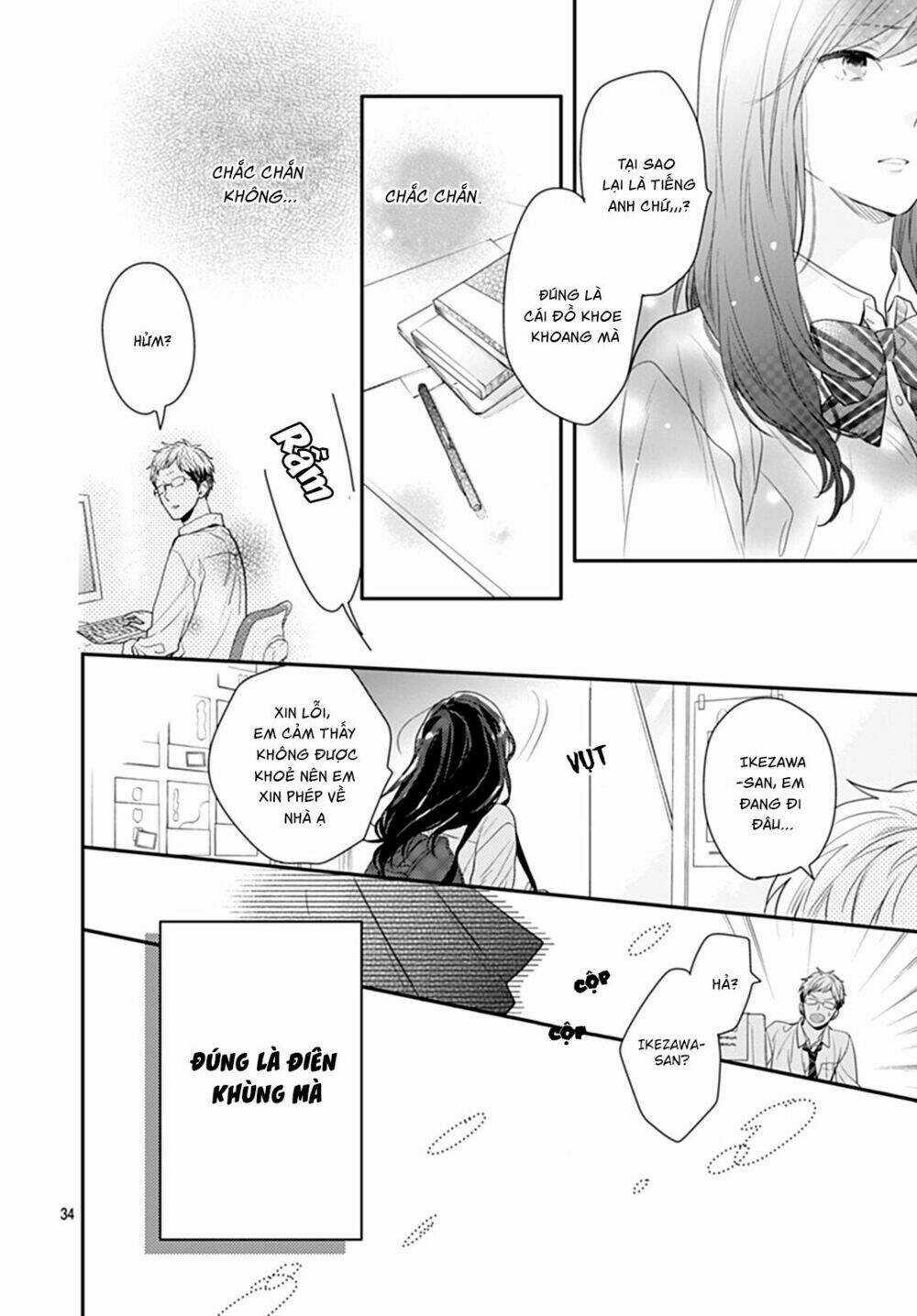 Koi Wo Shiranai Bokutachi Wa Chapter 10 trang 36