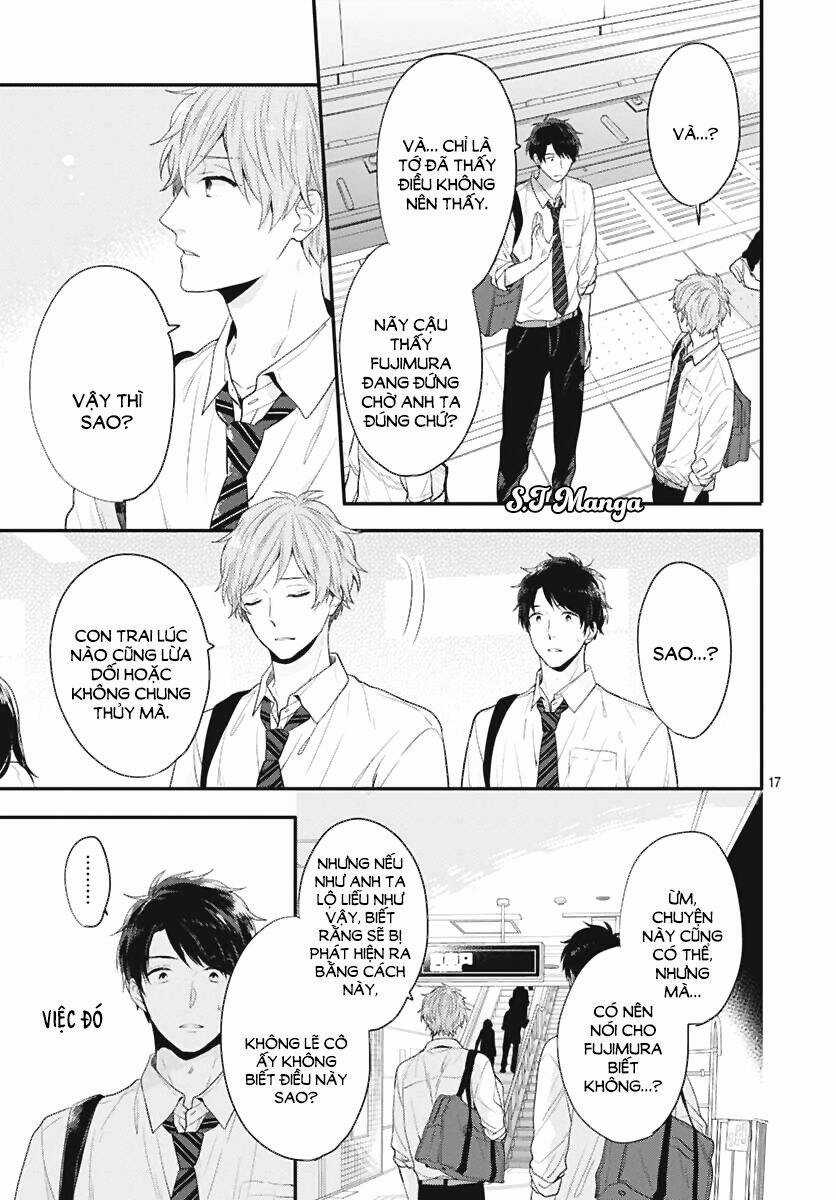 Koi Wo Shiranai Bokutachi Wa Chapter 3 trang 17