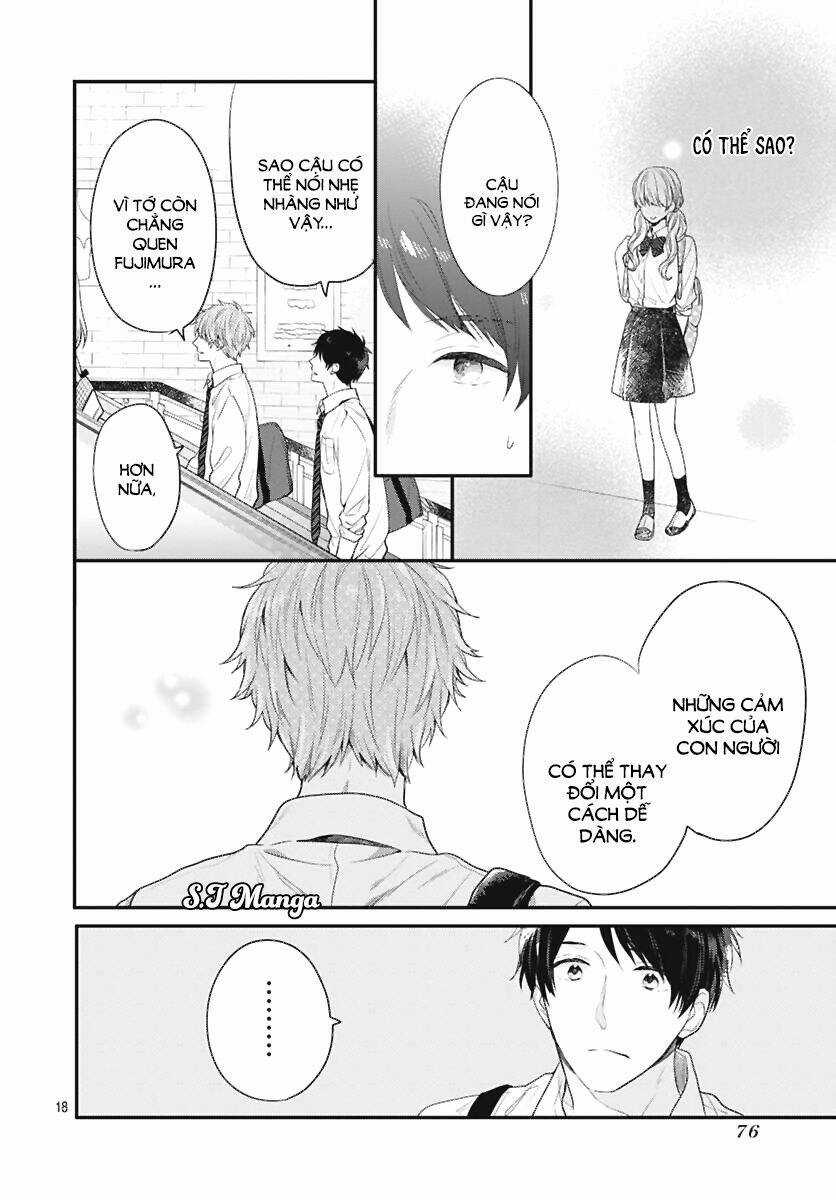 Koi Wo Shiranai Bokutachi Wa Chapter 3 trang 18