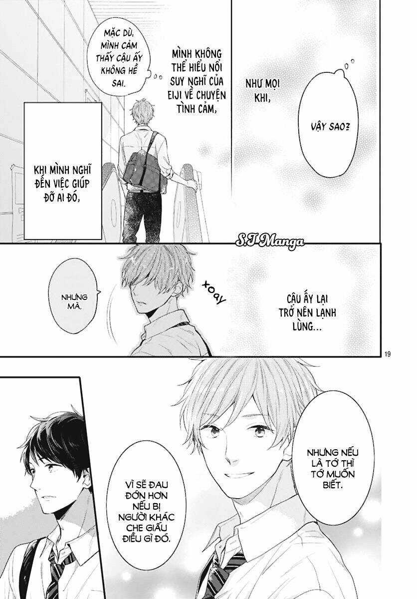 Koi Wo Shiranai Bokutachi Wa Chapter 3 trang 19