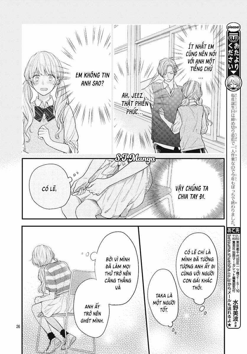 Koi Wo Shiranai Bokutachi Wa Chapter 3 trang 25