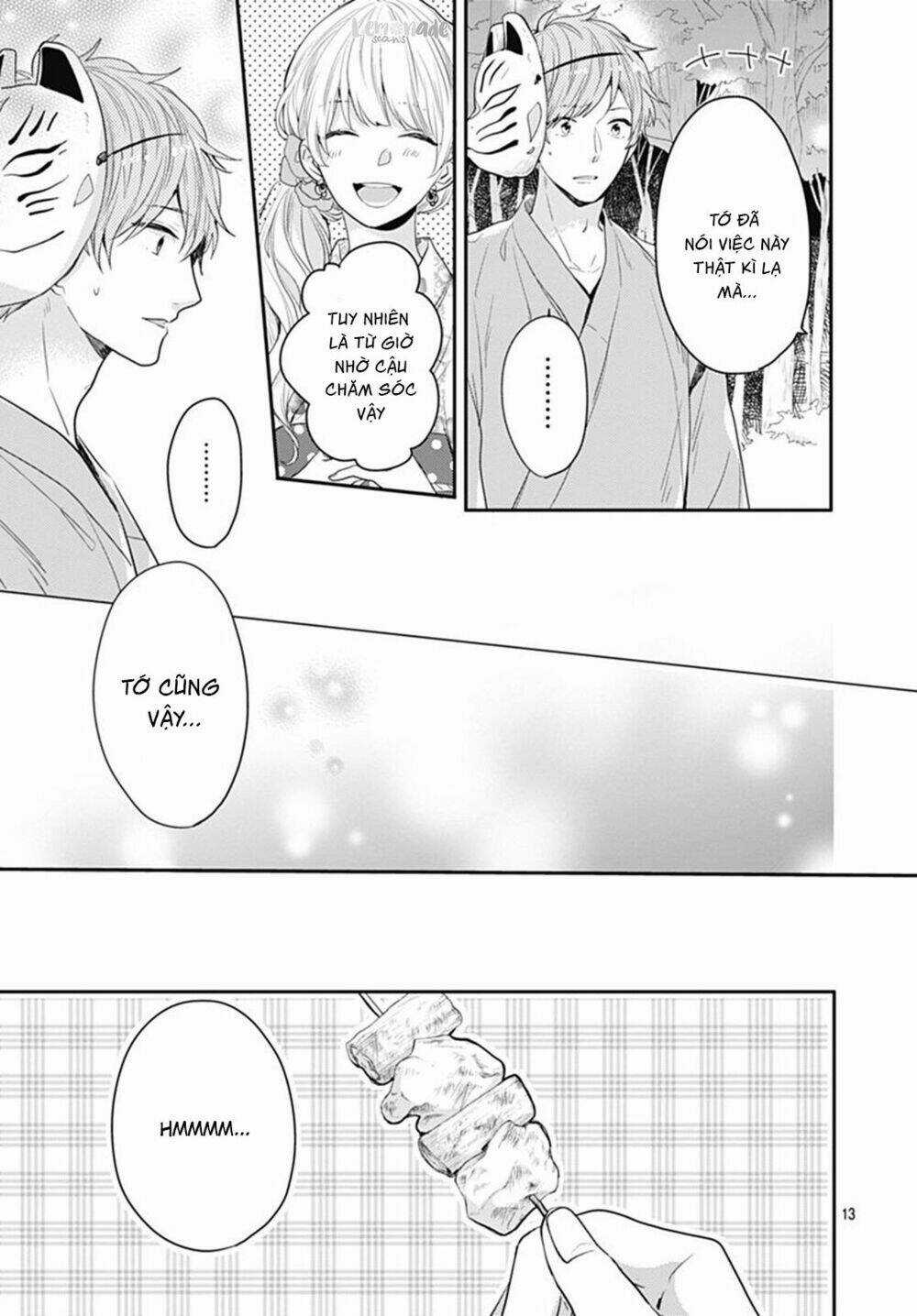Koi Wo Shiranai Bokutachi Wa Chapter 7 trang 14