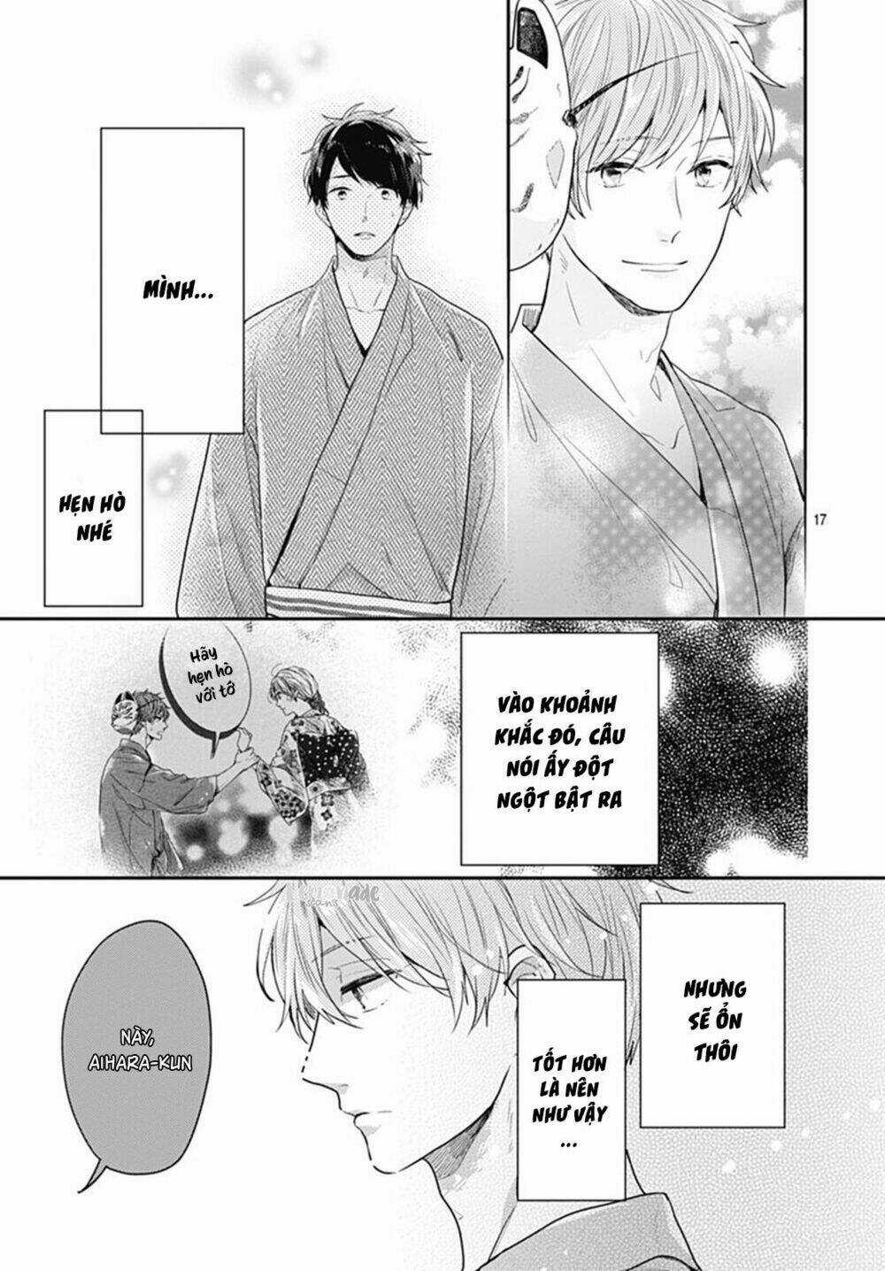 Koi Wo Shiranai Bokutachi Wa Chapter 7 trang 18