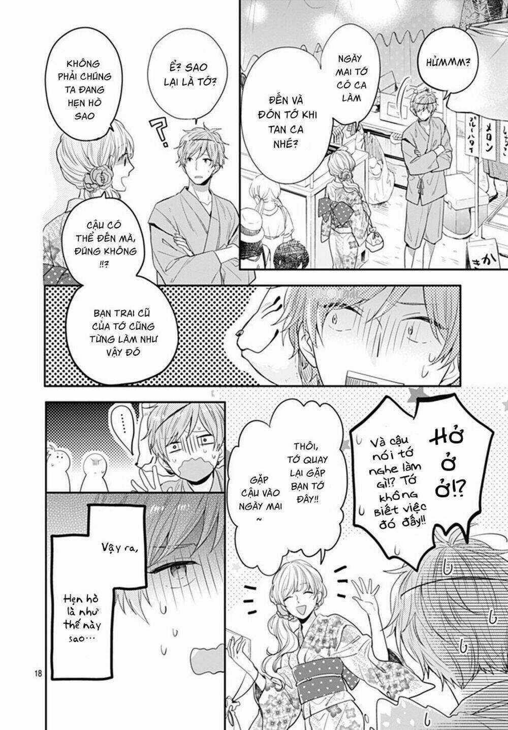 Koi Wo Shiranai Bokutachi Wa Chapter 7 trang 19