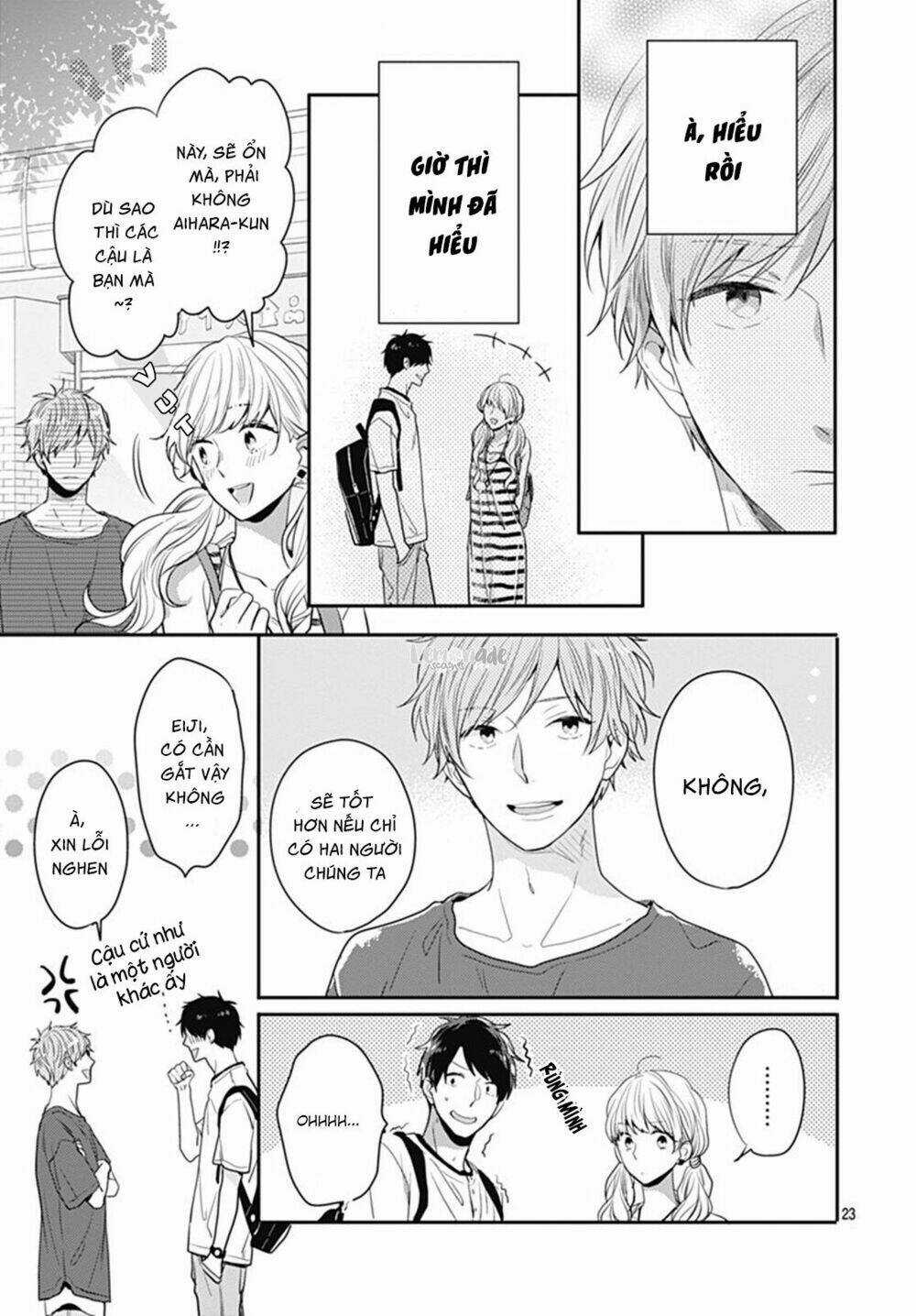 Koi Wo Shiranai Bokutachi Wa Chapter 7 trang 24