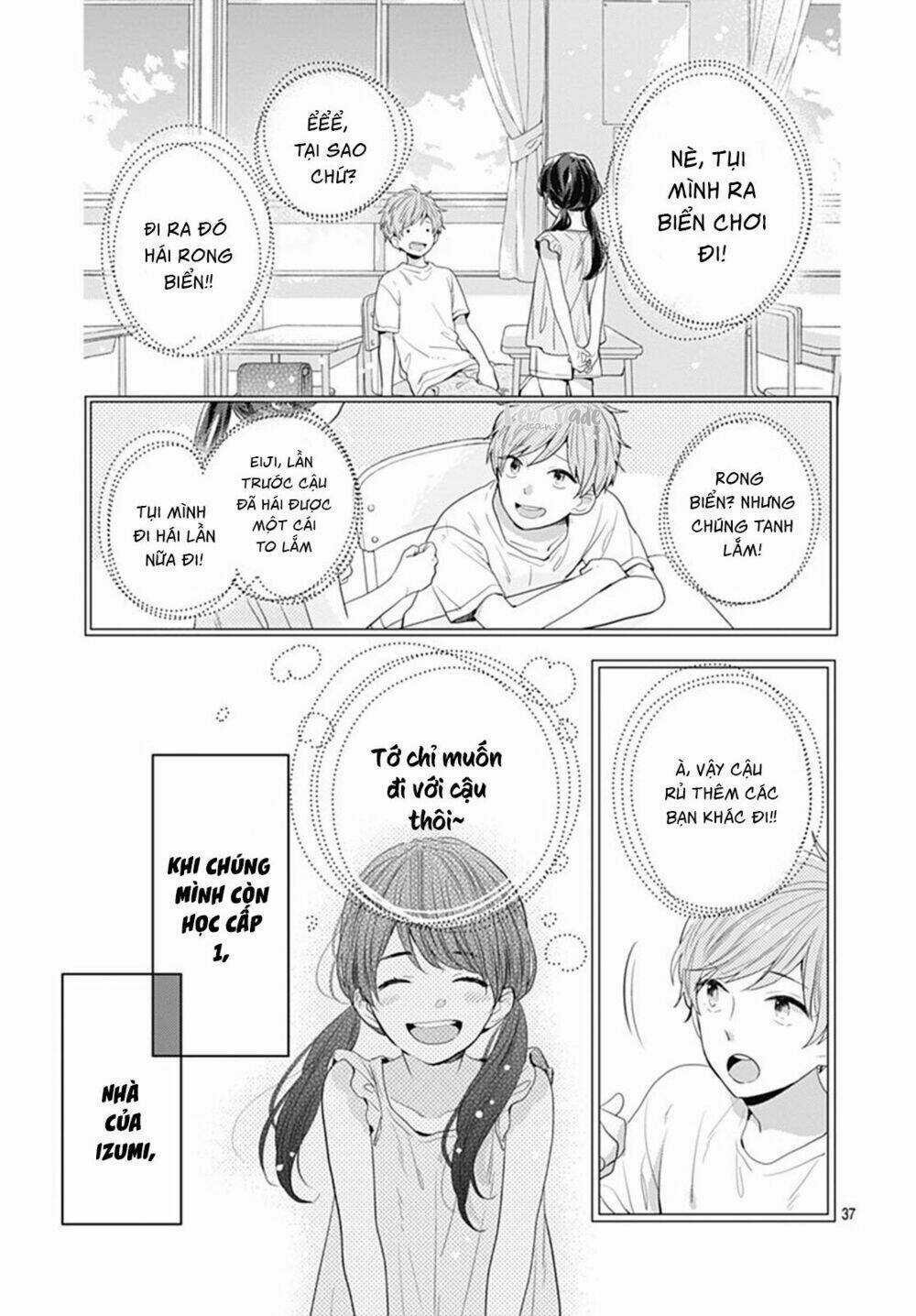 Koi Wo Shiranai Bokutachi Wa Chapter 7 trang 38