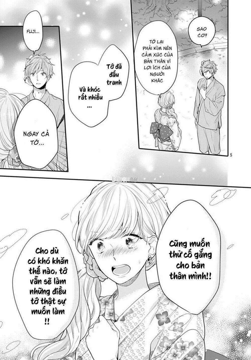 Koi Wo Shiranai Bokutachi Wa Chapter 7 trang 6