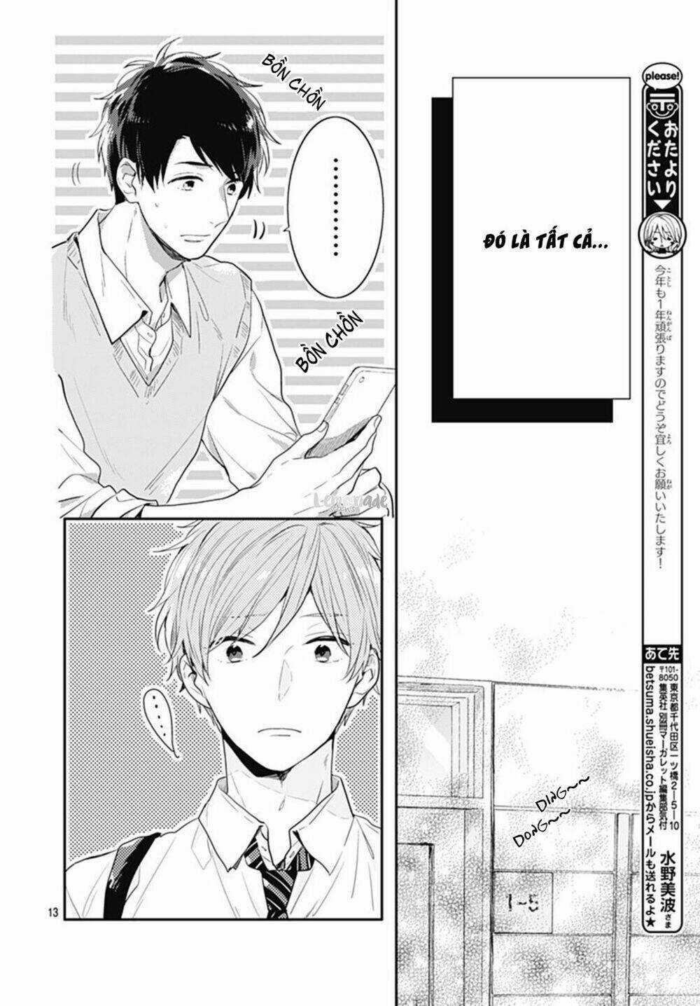 Koi Wo Shiranai Bokutachi Wa Chapter 8 trang 13