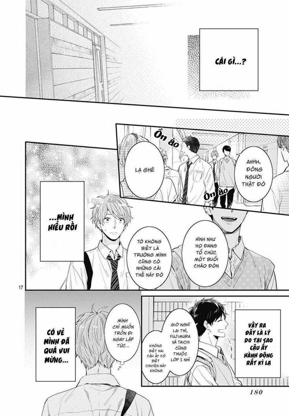 Koi Wo Shiranai Bokutachi Wa Chapter 8 trang 17