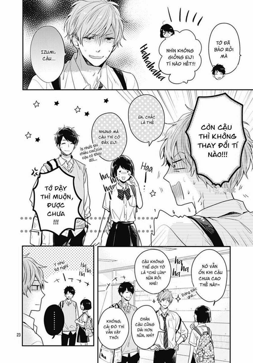Koi Wo Shiranai Bokutachi Wa Chapter 8 trang 23