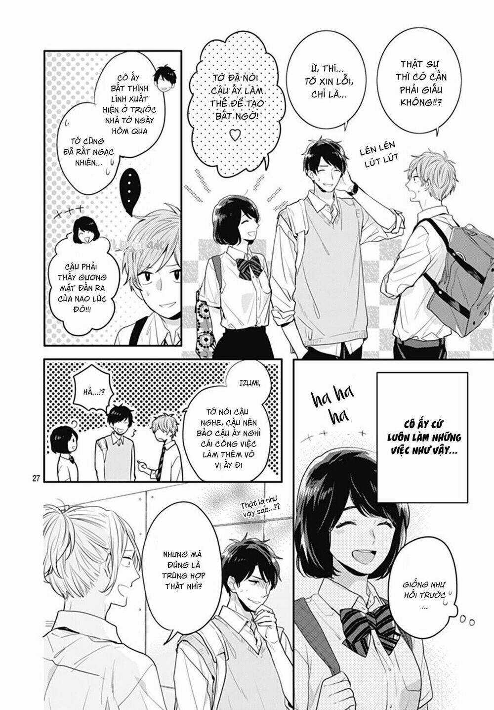 Koi Wo Shiranai Bokutachi Wa Chapter 8 trang 27