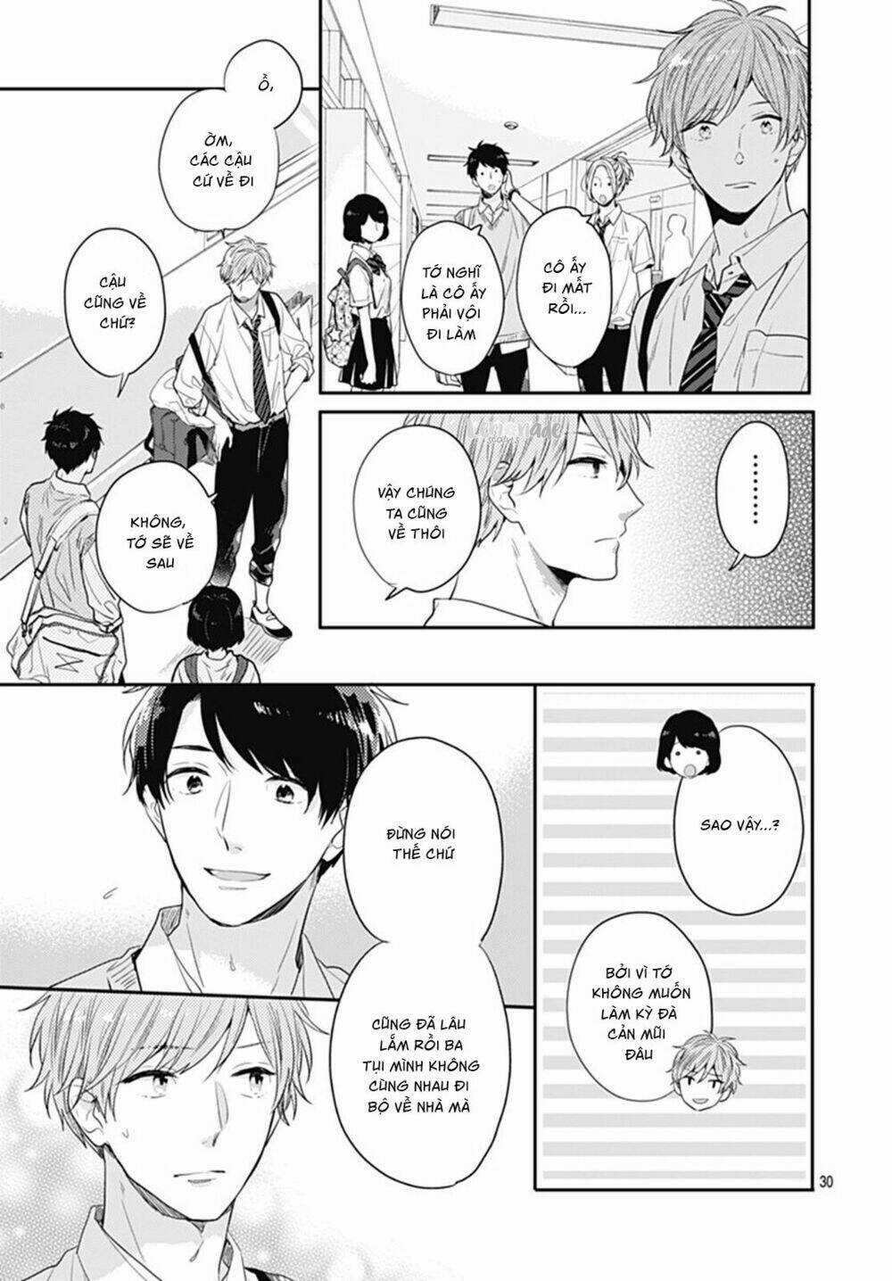Koi Wo Shiranai Bokutachi Wa Chapter 8 trang 30