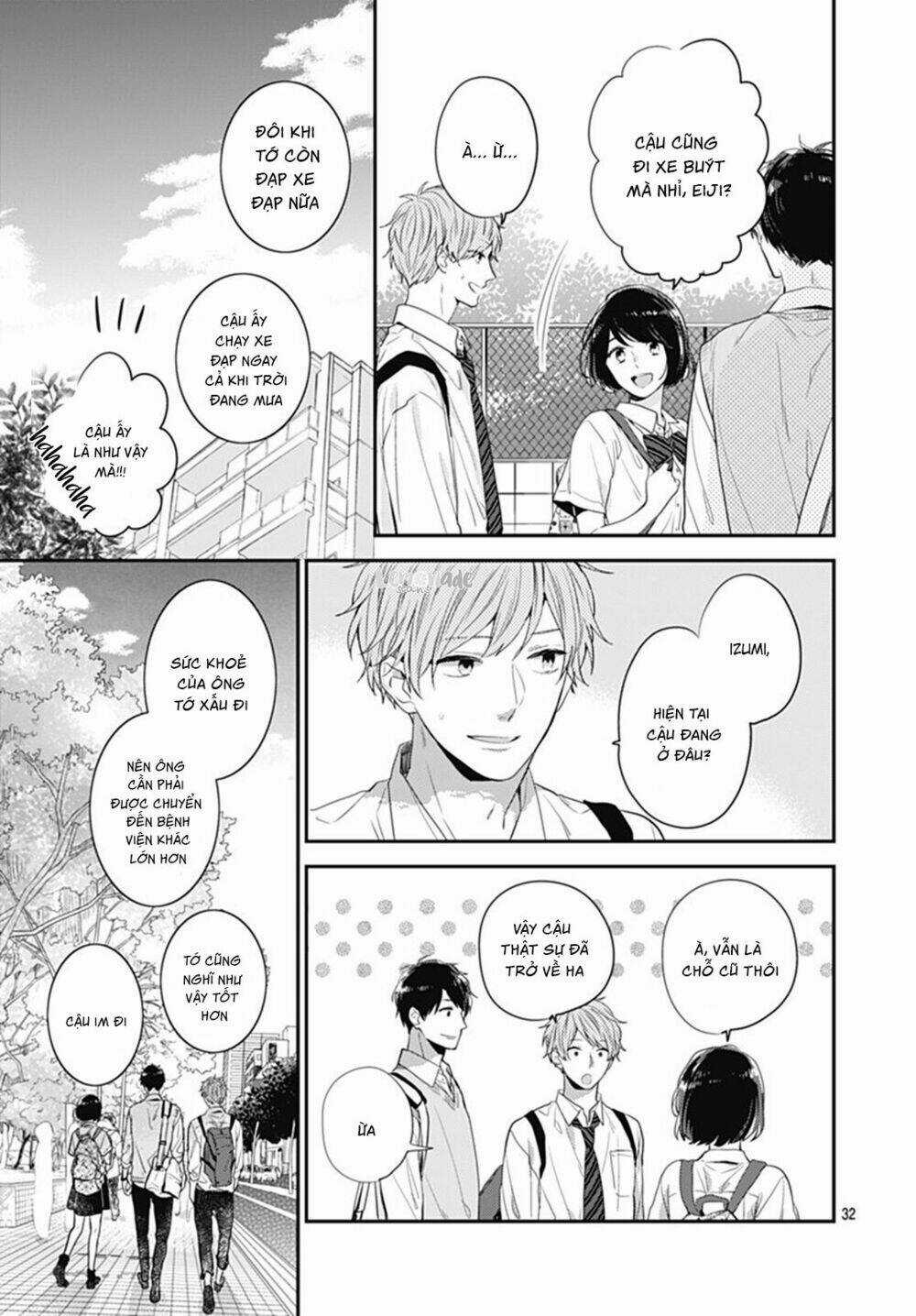 Koi Wo Shiranai Bokutachi Wa Chapter 8 trang 32