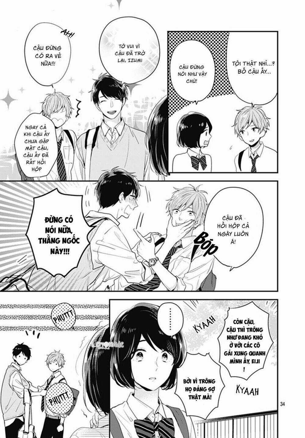 Koi Wo Shiranai Bokutachi Wa Chapter 8 trang 34