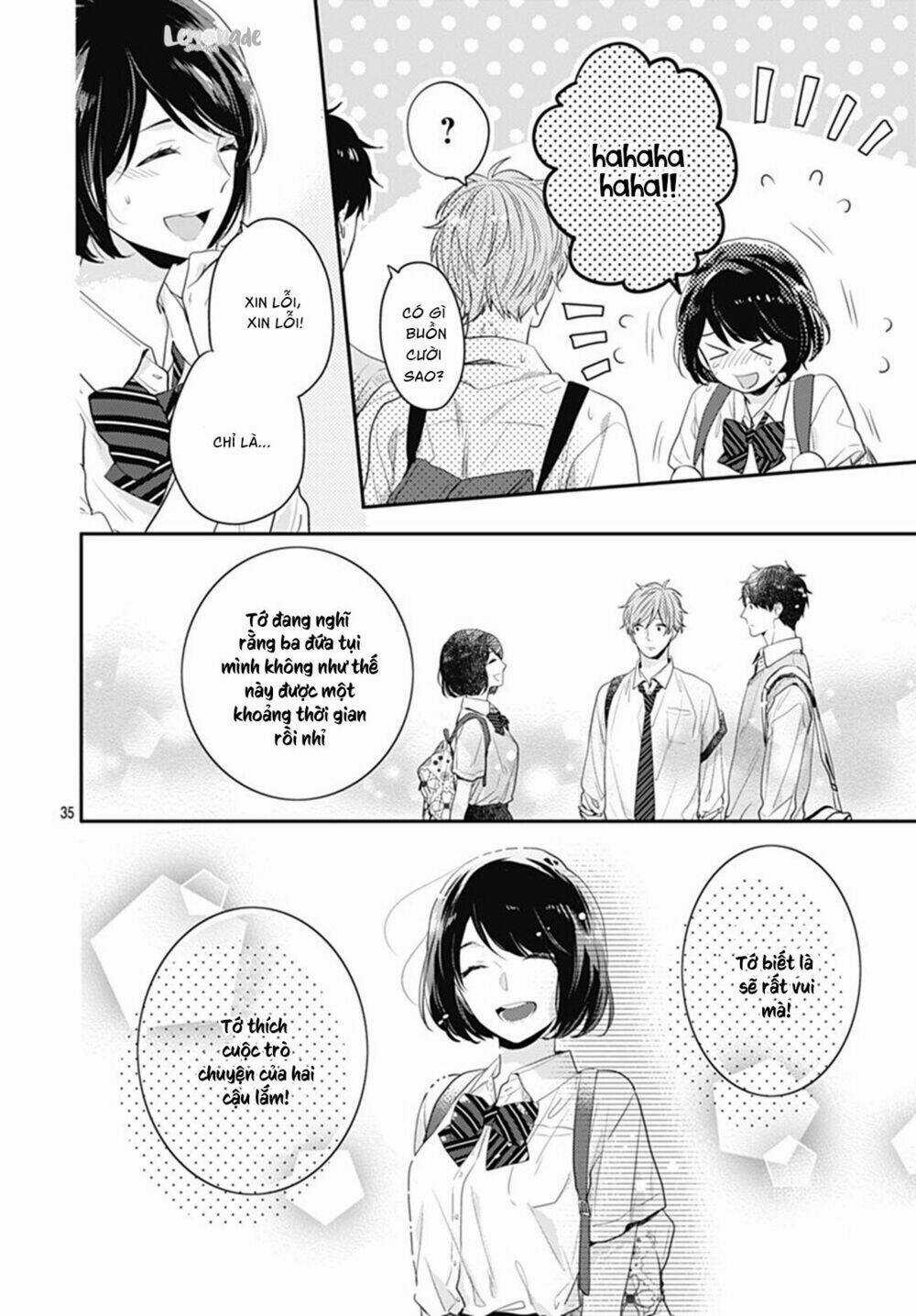 Koi Wo Shiranai Bokutachi Wa Chapter 8 trang 35